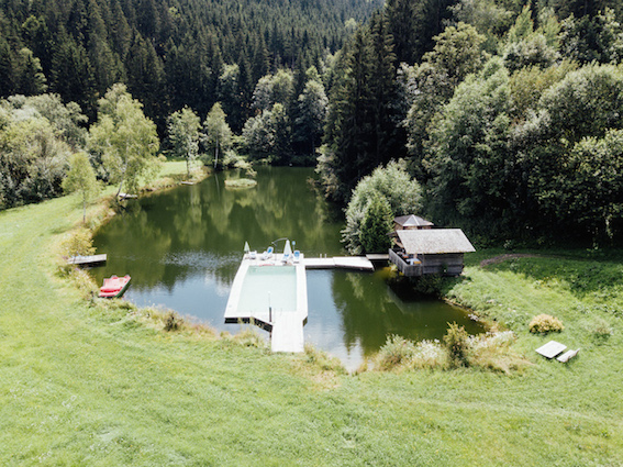 Auszeit am Bauernhof in Kärnten, Badesee